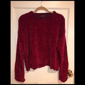 Zara Red Knit Sweater